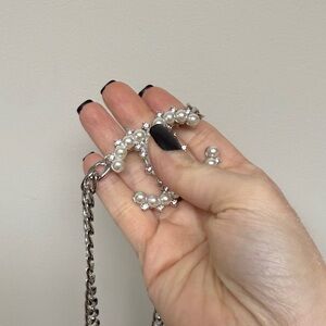 Brooch with necklace